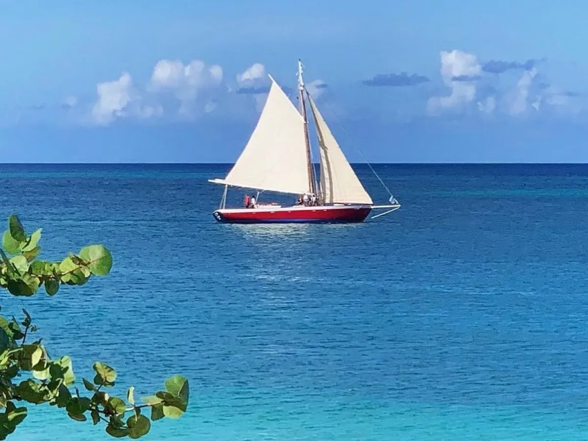 Tradition, Anguila's famous red wooden sloop
