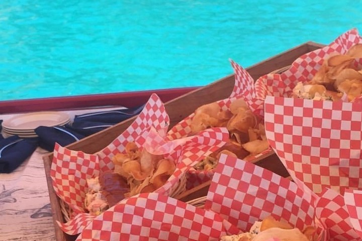 a cup of water on a table